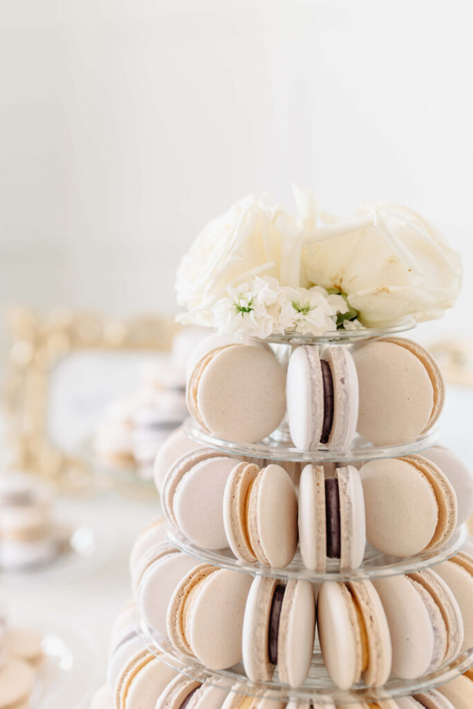 macarones at a Kelowna wedding